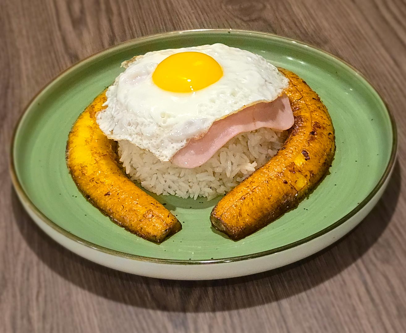 Arroz a la cubana