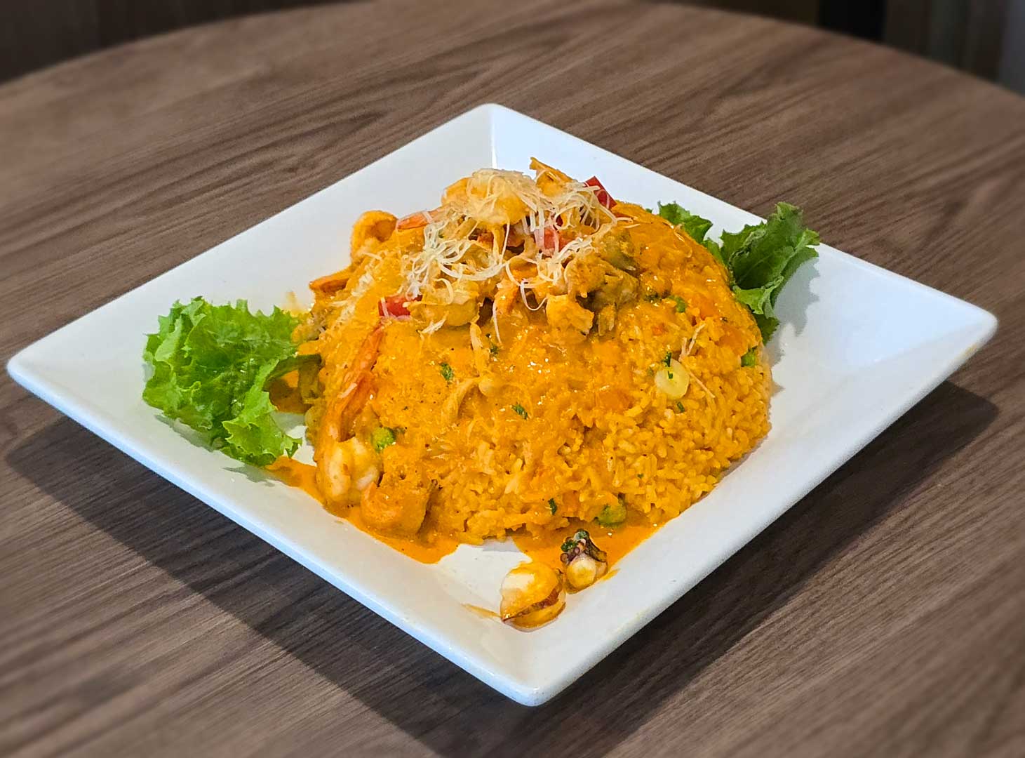 Fuente: Arroz con mariscos