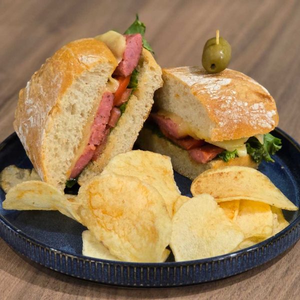 Sandwich de chorizo