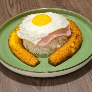 Arroz a la cubana